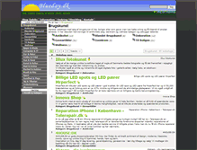 Tablet Screenshot of brugskunst.blueday.dk